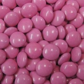 Dragees au chocolat confetti Fuchsia