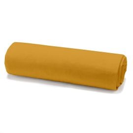 Drap housse 140x190 Jaune 100% coton