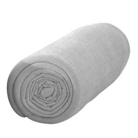 Drap housse 180x200 Gris clair Percale 100% coton