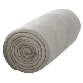 Drap housse 180x200 pas cher Beige 