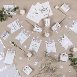 8 Etiquettes Licorne avec liens 