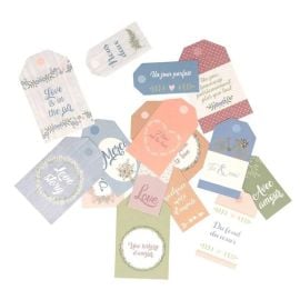 Etiquette papier Love Story