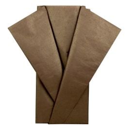 Feuille de papier de soie Chocolat x 5 pièces