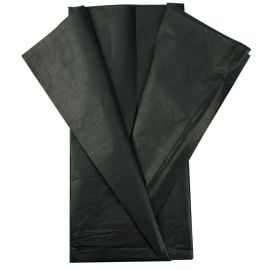 Feuille de papier de soie Noire x 5 pièces