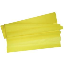 Feuille de papier Crépon Jaune 2 m x 50 cm