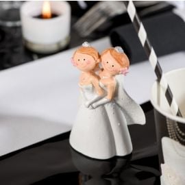 Figurine Mariage Mrs Mrs Blanc