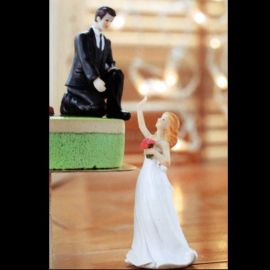 Figurine mariage Tu viens Chéri