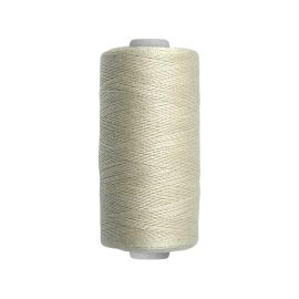 Fil a coudre pas cher Ecru 500m 100% polyester