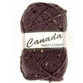 Fil a tricoter Canada Tweed Lammy Parme