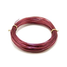 Fil Métal 1 mm x 10 m Bordeaux