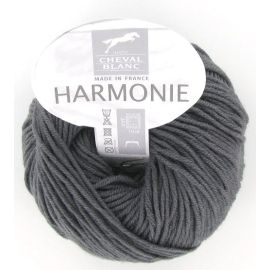 Fil à tricoter Cheval Blanc Harmonie Gris foncé
