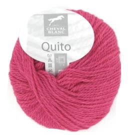 Fil à tricoter Cheval Blanc Quito Fuchsia