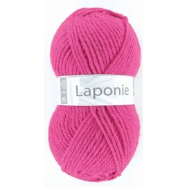 pelote de fil à tricoter gros fil Laponie Fuchsia