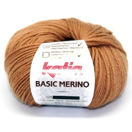 Fil à tricoter Basic Merino Camel