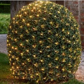 Filet lumineux de noel 200 LED Blanc chaud