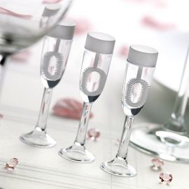 Flute a champagne Bulles de Savon mariage x 6 pièces