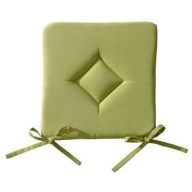 Galette de chaise TODAY Vert Anis Unie 40 x 40 cm