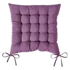 Galette de chaise matelassée Parme 40x40 cm