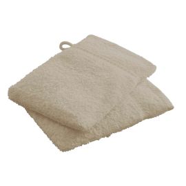 Gant de toilette Beige