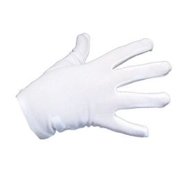 Gants courts - adulte - blanc