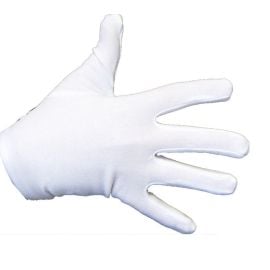 Gants courts - enfant - blanc