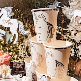 Gobelet en carton Licorne