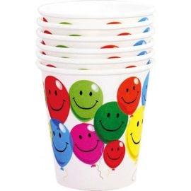Gobelets 20 cl Smile x6pcs