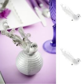 Grand Oiseau Blanc mariage sur Pince