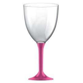 Grand Verre à eau plastique Fuchsia