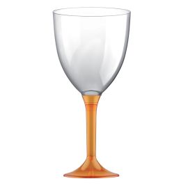 Grand Verre à eau plastique Orange