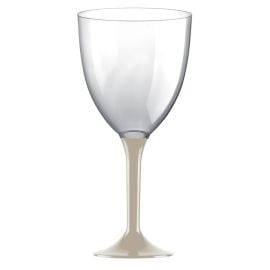 Grand Verre à eau plastique Taupe