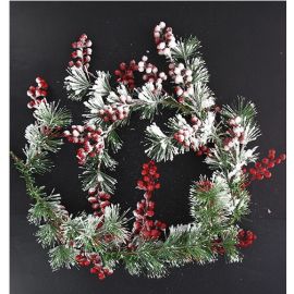 Grande branche de noel décorative 120cm