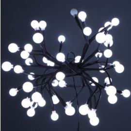 Grappe suspension de noel lumineuse 54 LED Blanc