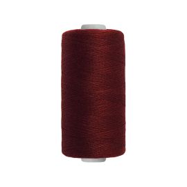Grosse bobine de fil a coudre Bordeaux 500m 100% polyester 