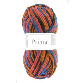 Grosse pelote de fil à tricoter pas cher Prima Orange Noir