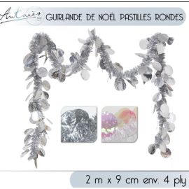 Guirlande de noel pas cher Pastille ronde 