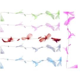 Guirlande de plume mariage avec perle