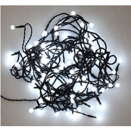 Guirlande lumineuse 100 boules blanche LED