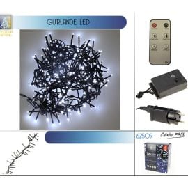 Guirlande lumineuse 300 LED Blanc froid avec telecommande