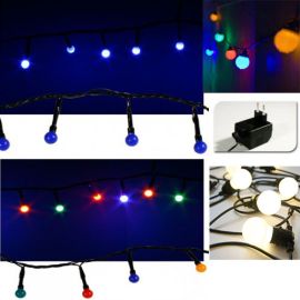 Guirlande lumineuse 80 LED Boule