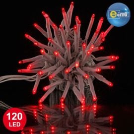 Guirlande lumineuse de noel 120 LED Rouge