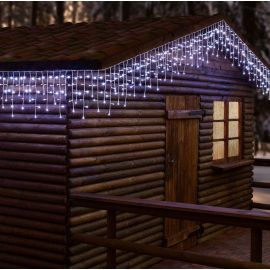 Guirlande lumineuse stalactite exterieur 360 LED Blanc