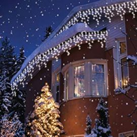 Guirlande lumineuse stalactite Blanc Froid 3m