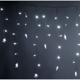 Guirlande lumineuse stalactite LED Etoile Blanche 