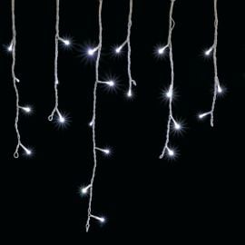 Guirlande stalactite de noel lumineuse 175 LED Blanc Froid