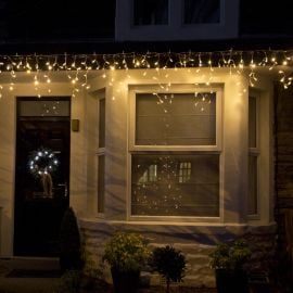 Guirlande stalactite lumineuse géante 20 mètres 490 LED