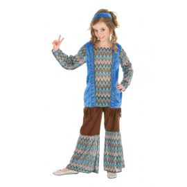 déguisement enfant hippie vintage 140 cm pas cher