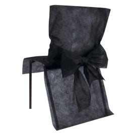 Housse de chaise mariage Noir