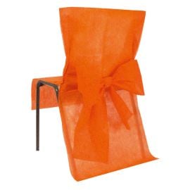 Housse de chaise mariage Orange