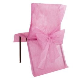 Housse de chaise mariage Rose